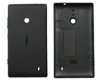 яяяЗадняя крышка Nokia 520 Lumia черная 2кл