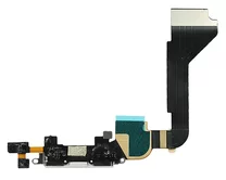 Шлейф iPhone 4 на сист разъем + микр белый 2кл