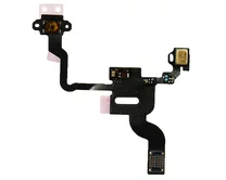 Шлейф iPhone 4 на кнопку вкл + микр 2кл
