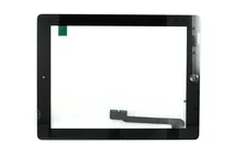 Тачскрин iPad 4 + кнопка HOME черный 1 класс