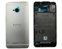 Корпус HTC 801n One M7 серебро