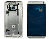 Корпус HTC 801n One M7 серебро