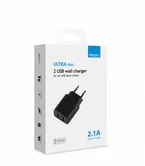 СЗУ-2USB Deppa Ultra 2.1A, черный