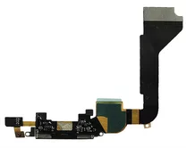 Шлейф iPhone 4 на сист разъем + микр черный 1кл