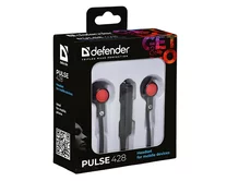 Наушники Defender Pulse 428 с микрофоном черный
