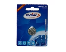 Элемент литиевый Космос CR1220 (1-BL) 1шт
