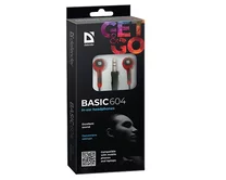 Наушники Defender Basic 604 красные