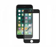 Защ. стекло iPhone 7/8 Plus 3D черное, Deppa, 0,3м