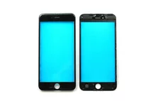 Стекло+рамка iPhone 6S Plus (5.5) черн 1кл