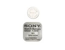 Элемент серебряно-цинковый Sony 321,SR616SW 1шт