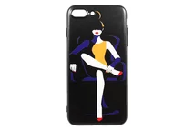 Чехол iPhone 7/8 Plus Leoleo CA-04 Girl