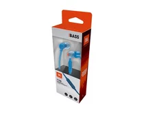 Наушники JBL T110 с микрофоном синие
