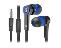 Наушники Defender Pulse 420 с микр черный + синий
