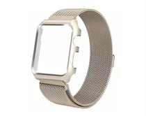 Ремешок Watch Series 38mm/40mm Milanese Loop+корпус золо