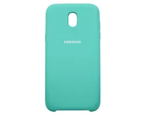 Чехол Samsung J530F J5 2017 Silicone case (голубой)