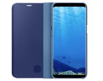 Чехол книжка Samsung N950F Note 8 Mirror (синий)