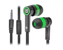 Наушники Defender Pulse 420 с микр черный + зелен