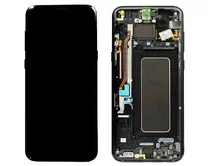 Дисплей Samsung G955F S8 Plus в сборе черный (Service Pack 100%)