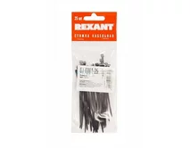 Хомуты нейлоновые REXANT 100 x 2,5 мм 25шт черные
