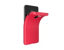 Чехол Samsung A730F A8+ Anycase TPU матовый красный