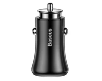 АЗУ-2USB Baseus Gentleman 4.8A, черный