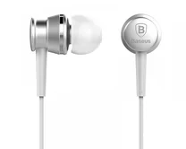 Наушники Baseus EL01 Lark Wired с микрофоном серые