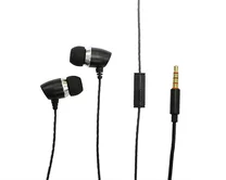 Наушники KJ602 с микрофоном черные