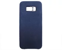 Чехол Samsung G955F S8+ Suede (темно-синий)