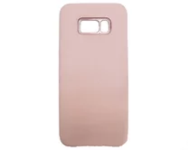 Чехол Samsung G955F S8+ Suede (розовый)