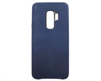 Чехол Samsung G965F S9+ Suede (темно-синий)