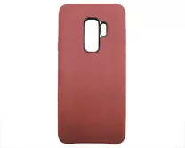 Чехол Samsung G965F S9+ Suede (темно-розовый)