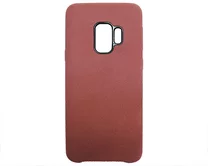 Чехол Samsung G960F S9 Suede (темно-розовый)