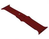 Ремешок Watch Series 38mm/40mm/41 силиконовый rose red, ML