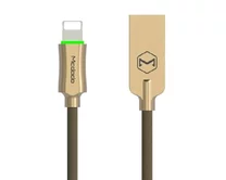 Кабель McDodo CA-3920 Lightning - USB золотой, 1,2м