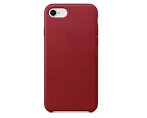 Чехол iPhone 7/8 Plus Leather Case copy в упак (красный)