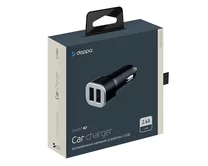 АЗУ-2USB Deppa 2.4А черный
