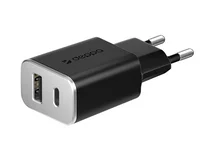 СЗУ-1USB + USB-C Deppa, 3.4A, черный