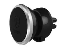 Авт. держатель Baseus Magnetic Rotation Air Vent серебро