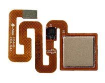 Шлейф Xiaomi Redmi 3S/4X + сканер отпечатка золото 1кл