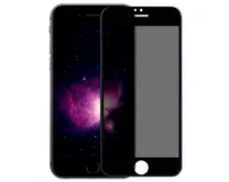 Защ. стекло iPhone 6/6S Plus 5D приватное черное