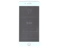 Защ. стекло iPhone 7/8 Plus Full приватное белое