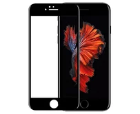 Защ. стекло iPhone 6/6S 6D (тех упак) черное