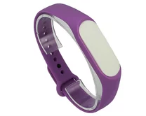 Ремешок Xiaomi Mi Band 3/4 силиконовый фиолетовый #19