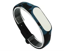 Ремешок Xiaomi Mi Band 3/4 силиконовый Хаки синий #25