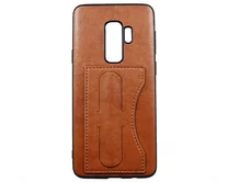 Чехол Samsung G965F S9+ Kanjian Card с держателем (коричневый)