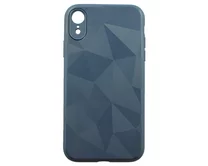 Чехол iPhone XR Геометрия синий