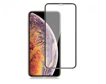 Защ. стекло iPhone XS Max/11 Pro Max Full (тех упак) черное