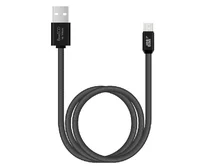 Кабель BoraSCO micro - USB черный, 1м