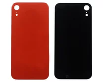 Задняя крышка (стекло) iPhone XR коралловая 1кл