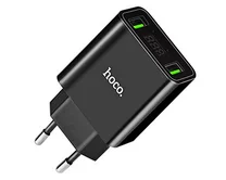 СЗУ-2USB Hoco C25A 2,2A черный